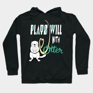 Otter gifts for otter lovers ,her Otter half Hoodie